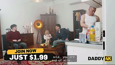 DADDY4K. The Blonde Babe likes to fuck Older men