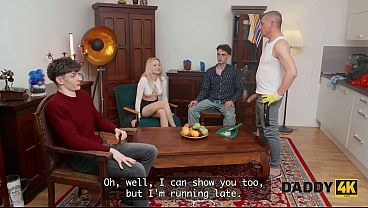 DADDY4K. The Blonde Babe likes to fuck Older men