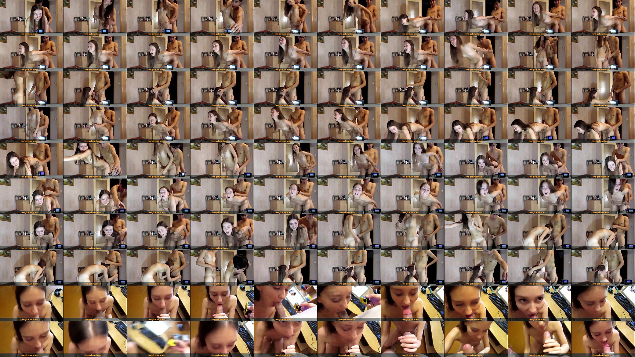 A young couple turned on the web camera and mates before her with cancer 预览图