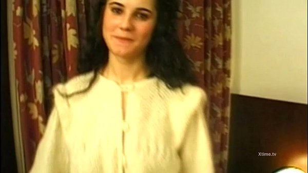 Amateur bitch fucked by two in a hotel room