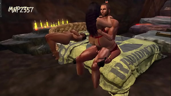 3D Busty Threesome (Preview)