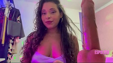 PRÉVIA - Guiando sua punheta - morena gostosa guiando voce seu punheteiro