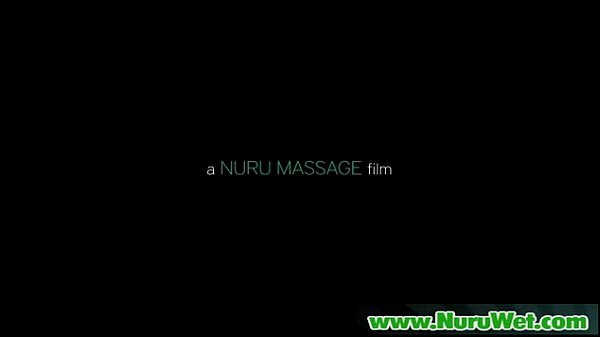 Nuru Sex Massage with Sexy Busty Masseuse 11