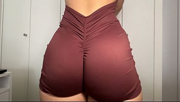 thumb glute flexing dry humping