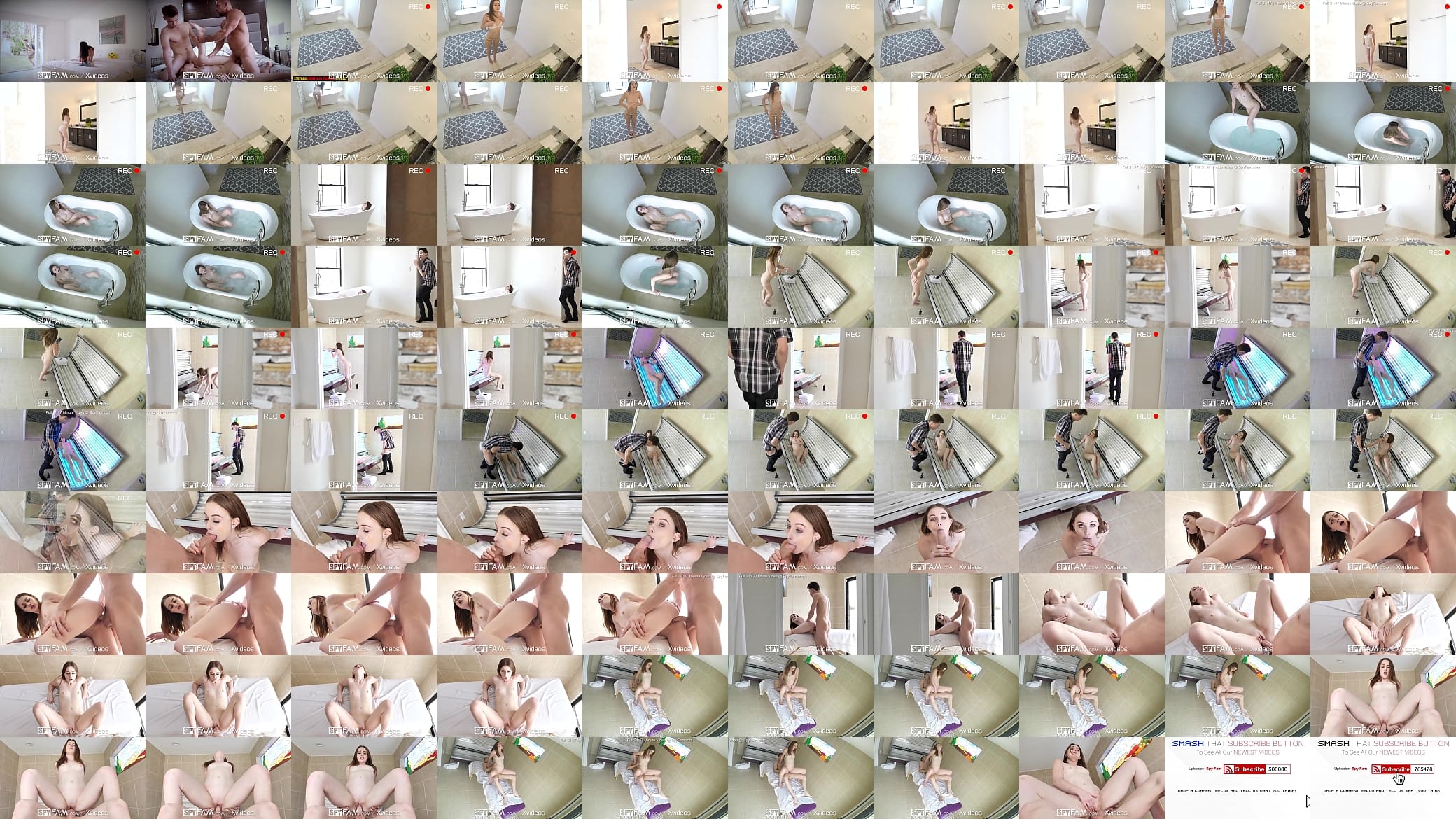 SPYFAM Step Bro Creeps On Tanning Step Sister 预览图