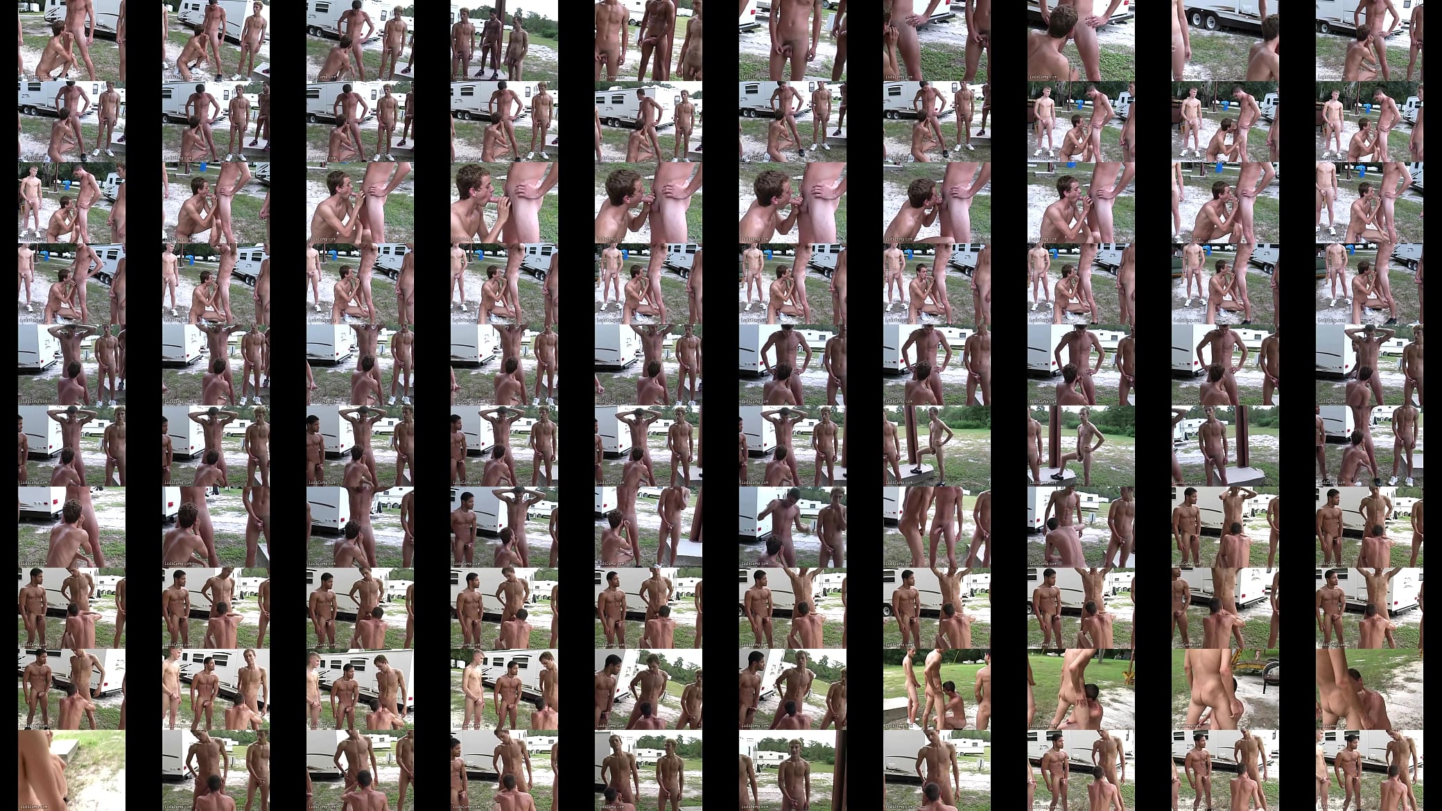 Outdoor gay orgy from yummy twinks 预览图