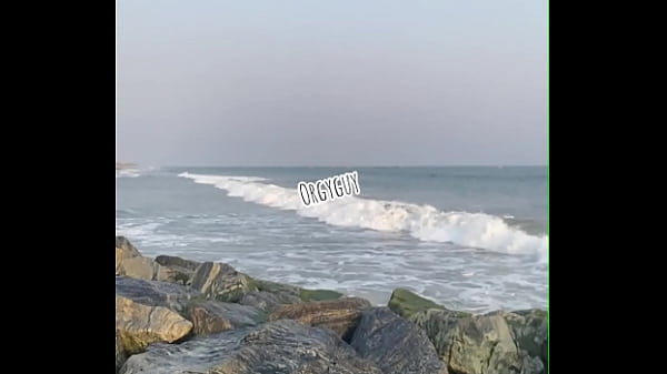 Beach pussy flashing