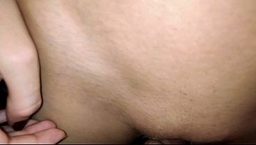Very tight pussy and hairy man