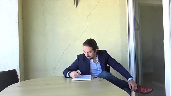 redhead slut and her black boss