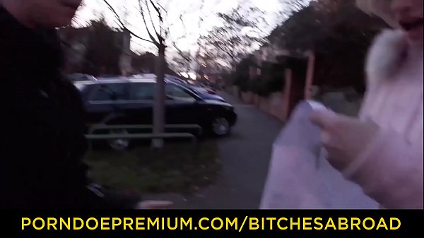 BITCHES ABROAD - Teen tourist Zazie Skymm gets cum on pussy