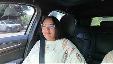 Latina falls for rock paper scissors