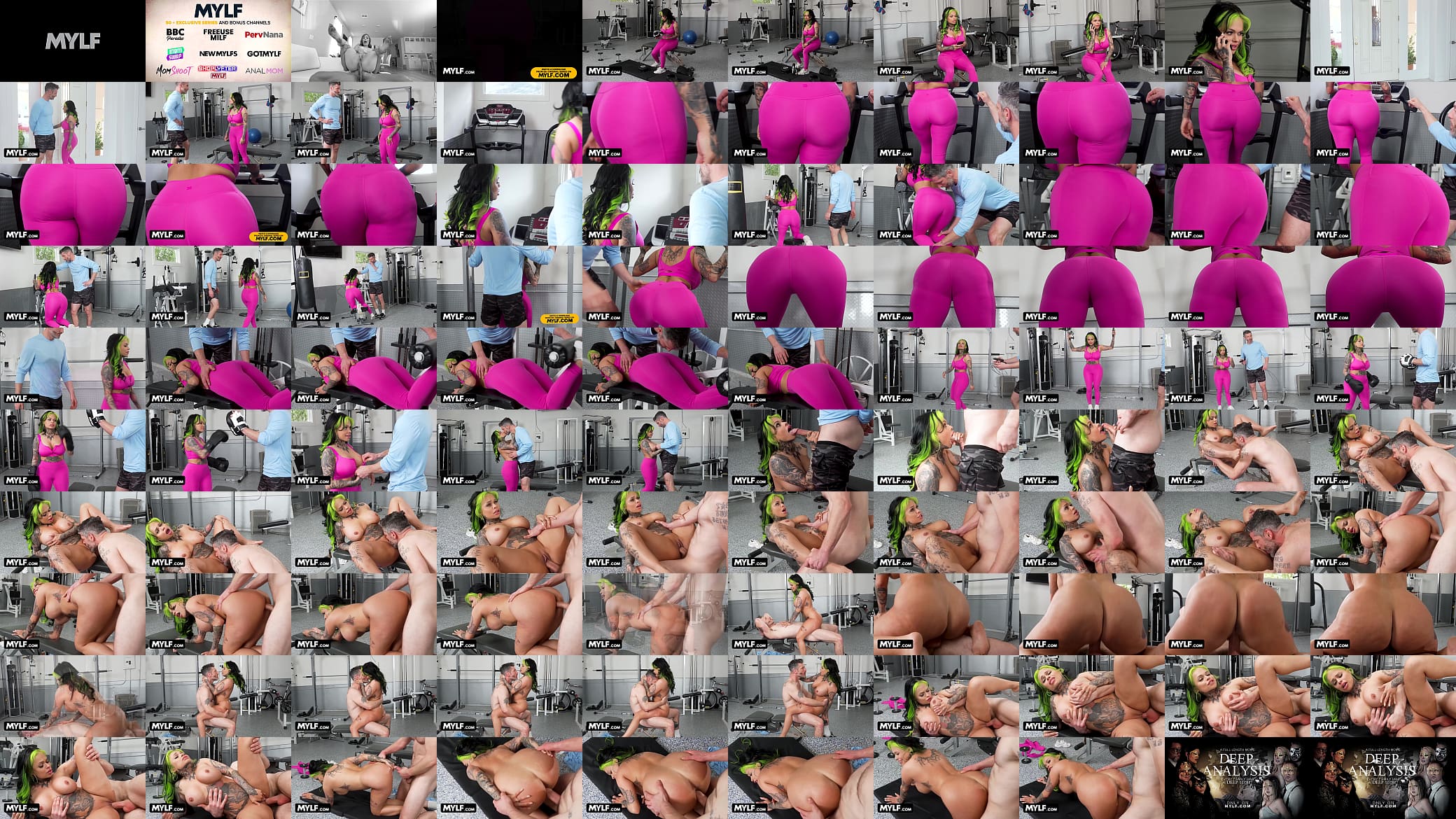 Great Homemade Workout With Curvy MILF XWife Karen And Her Hung Personal Trainer - MYLF 预览图