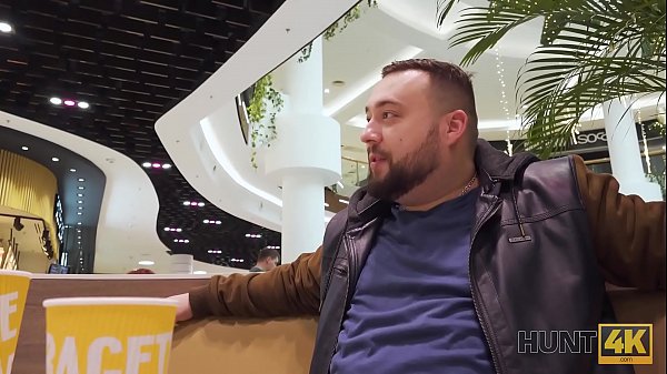 HUNT4K. Hunter fucks gorgeous redhead in the public restroom