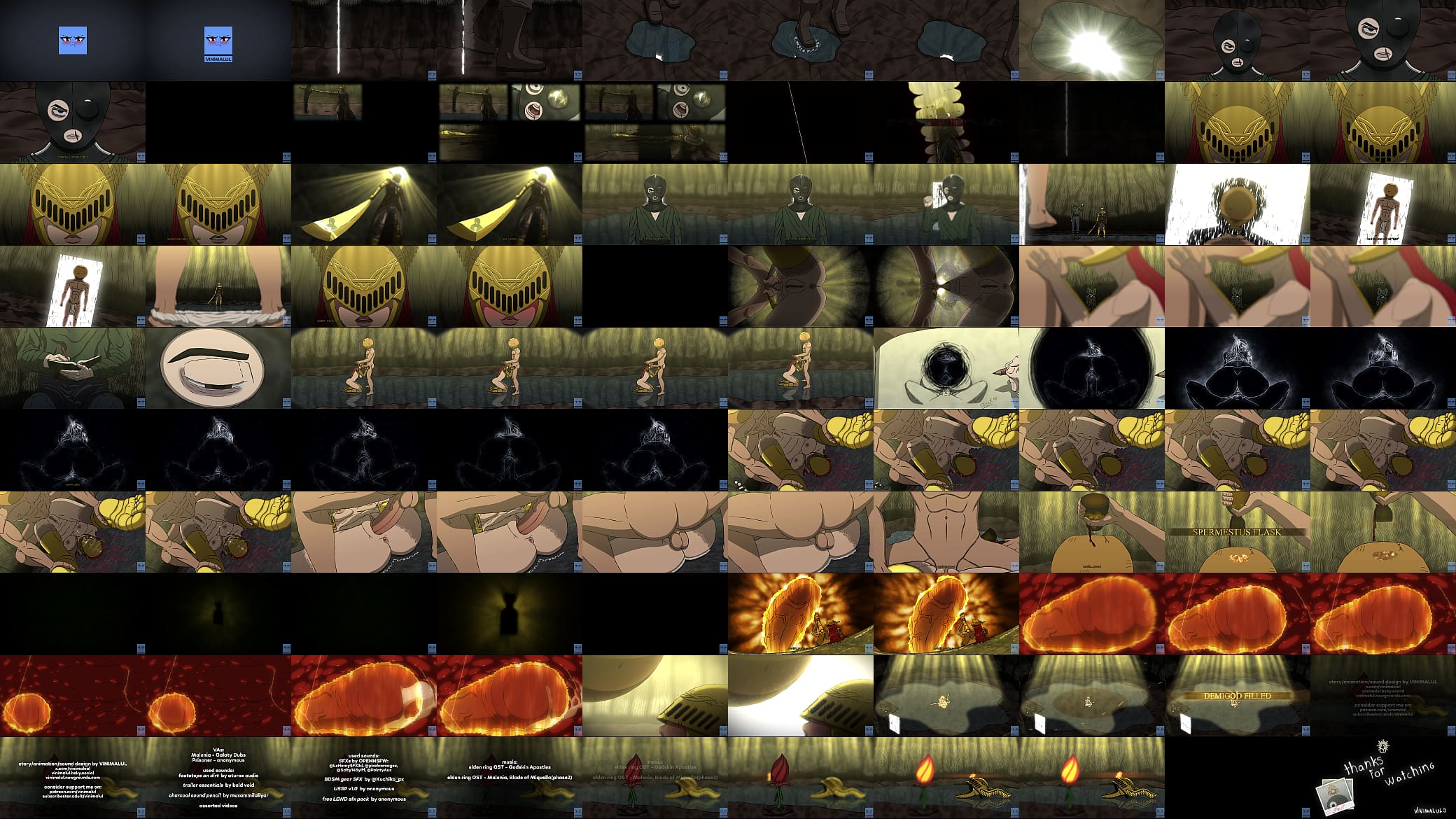 Elden Ring: The Scarlet Goddess x Lone Warrior (eng dub) 预览图