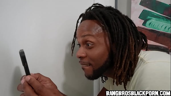He got caught jerking off to a video of his stepsister in the shower - black porn