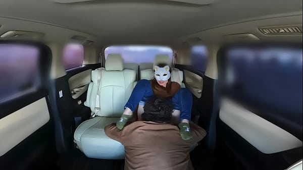 Car sex in the back while being charmed by an employee before going to work. Massive anal ejaculation at the end.