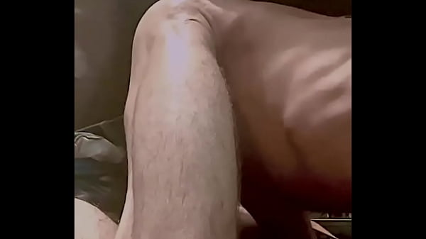 Black Gay Muscle in Leather Fucks White Lad