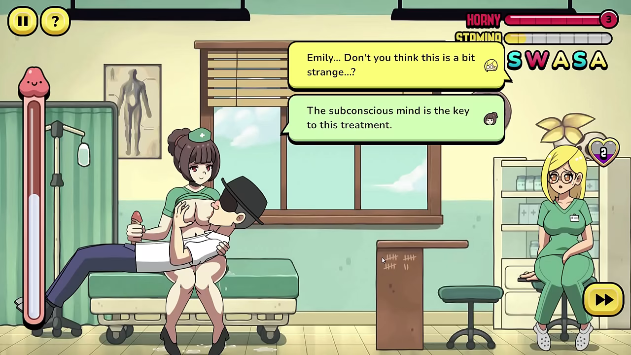 Problematic Subjects (ep 4) &quot_Grabbing and fucking HUGE nurse tits&quot_