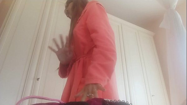 yourstepmom  must punish you! u stole her pantis and she farts on you