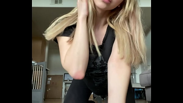 Did a little "hot" yoga stiptease this morning...