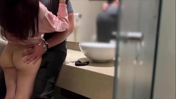 Cute office worker meets her lover after work