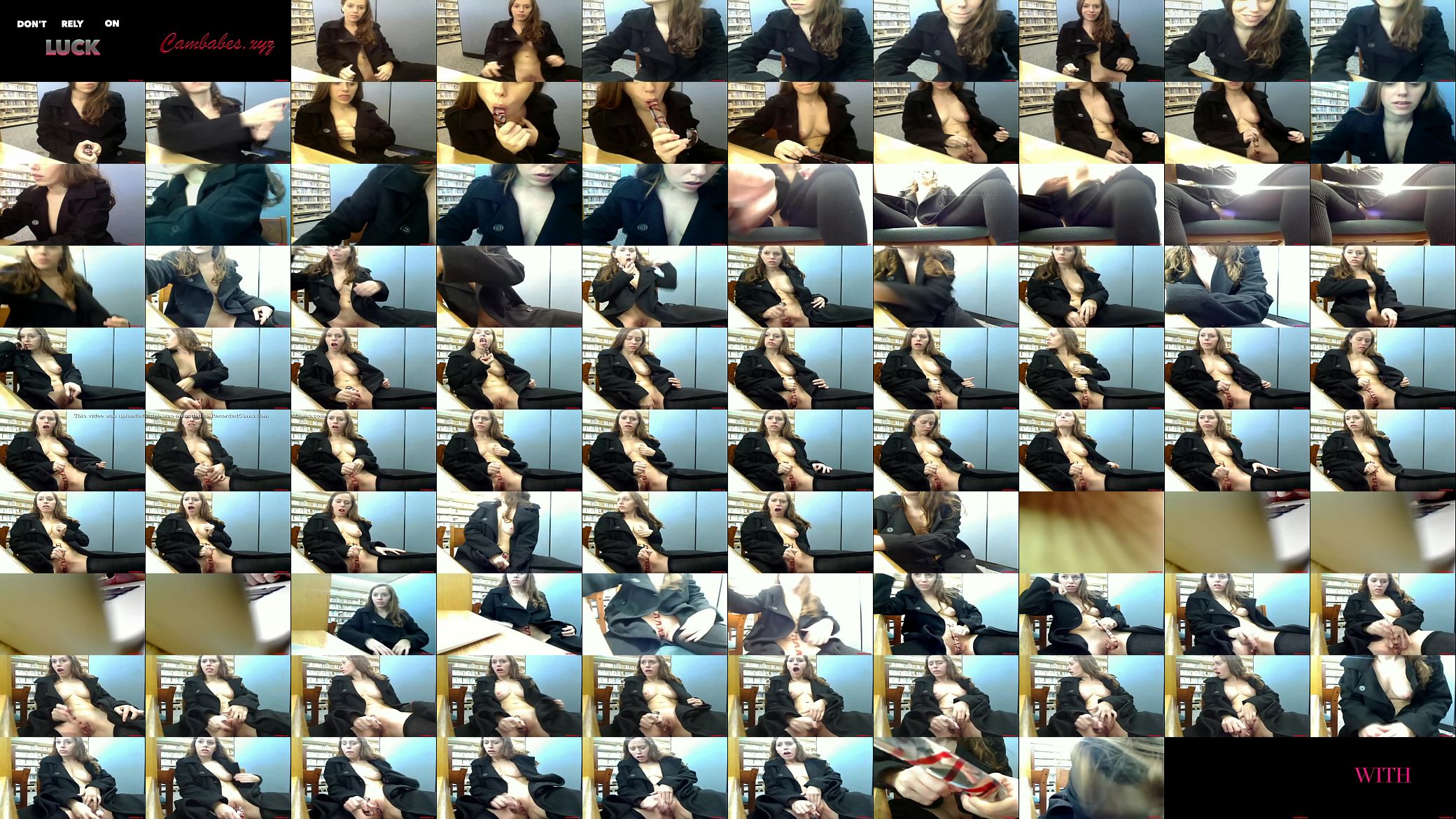 Hottie UrSavannah masturbating in the library 预览图