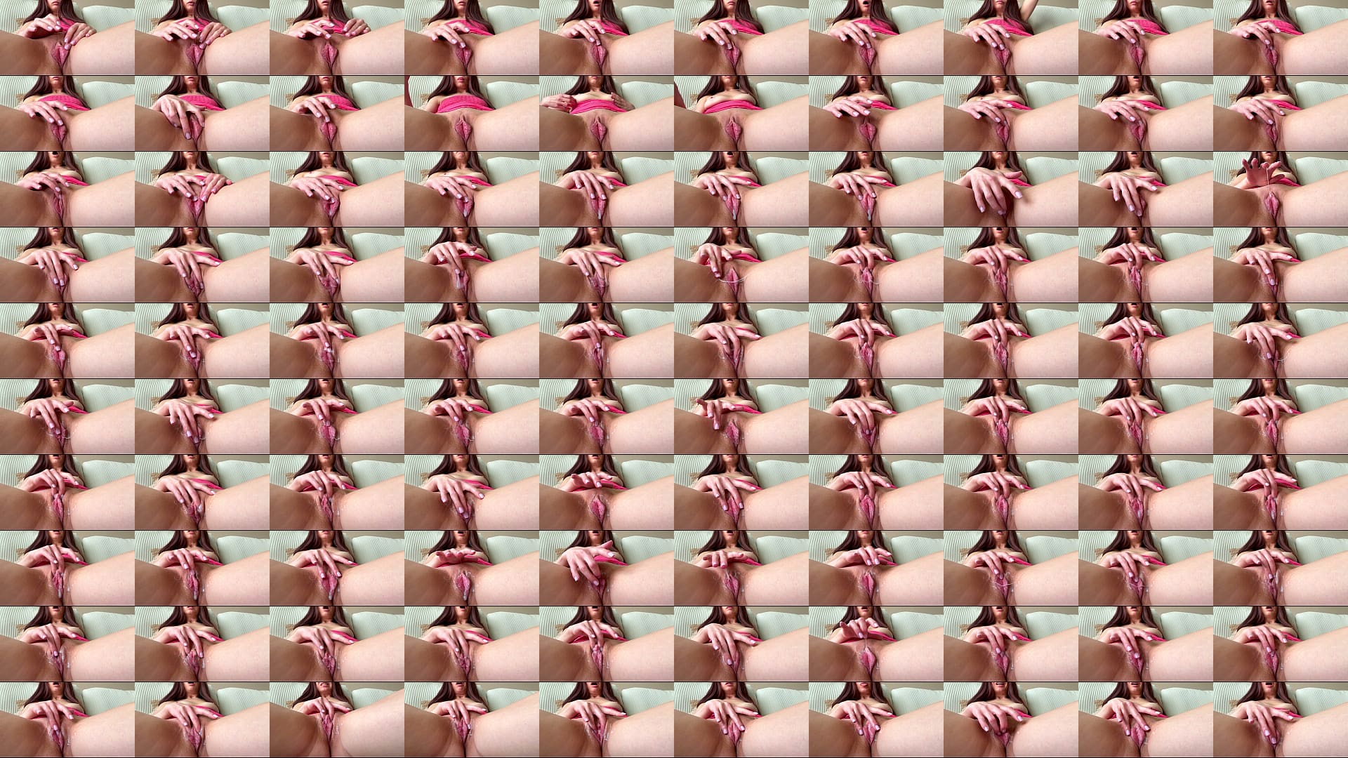 CHUBBY PUSSY in Slime - Masturbation to Orgasm with Pulsating Holes 预览图