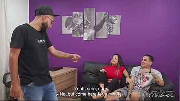 I don't have to pay the rent so I ask my wife to fuck the owner of the apartment