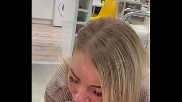 Suck step son dick in the living room, after fuck me