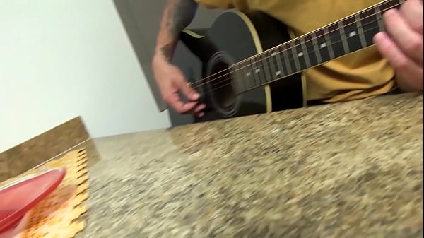 Shemale seduces young musician for sex