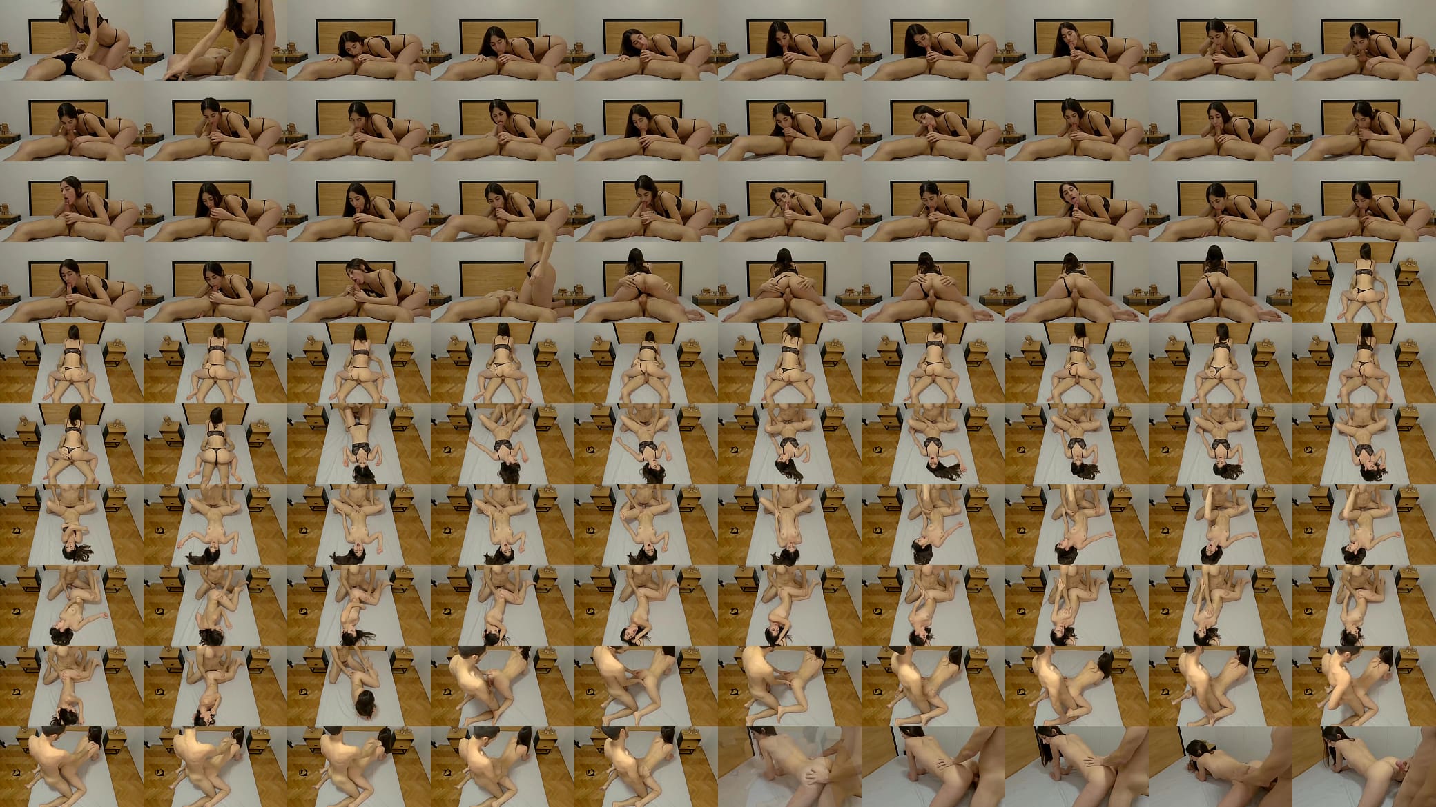 Obedient gives dirty blowjob and worships my cock - amateur sex 预览图