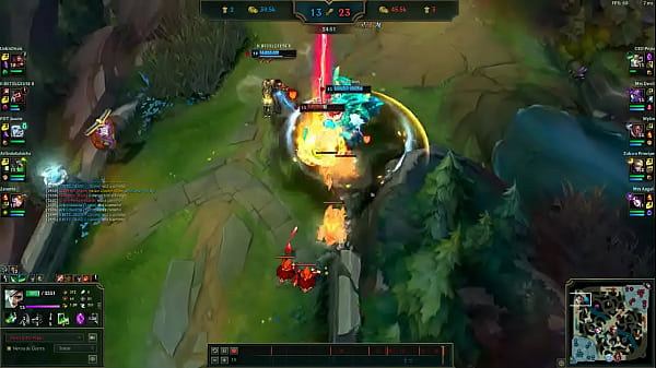 Riven botando gnar e graves pra mamar no top