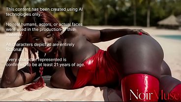 My ebony stepsister went crazy with lust and begged me herself to fuck her deep slit raw [AI]