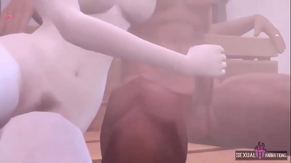 I have hard sex in the hotel sauna - Sexual Hot Animations