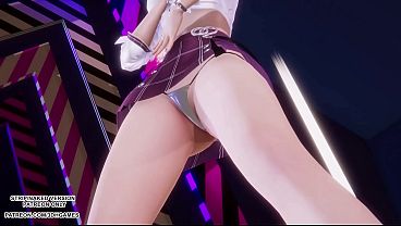 Download Video - &lbrack;MMD&rsqb; NewJeans - ASAP - Seraphine Sexy Kpop Dance League of Legends Hentai Uncensored 4K 60FPS