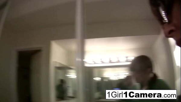 Sexy Alice Bell plays with her camera