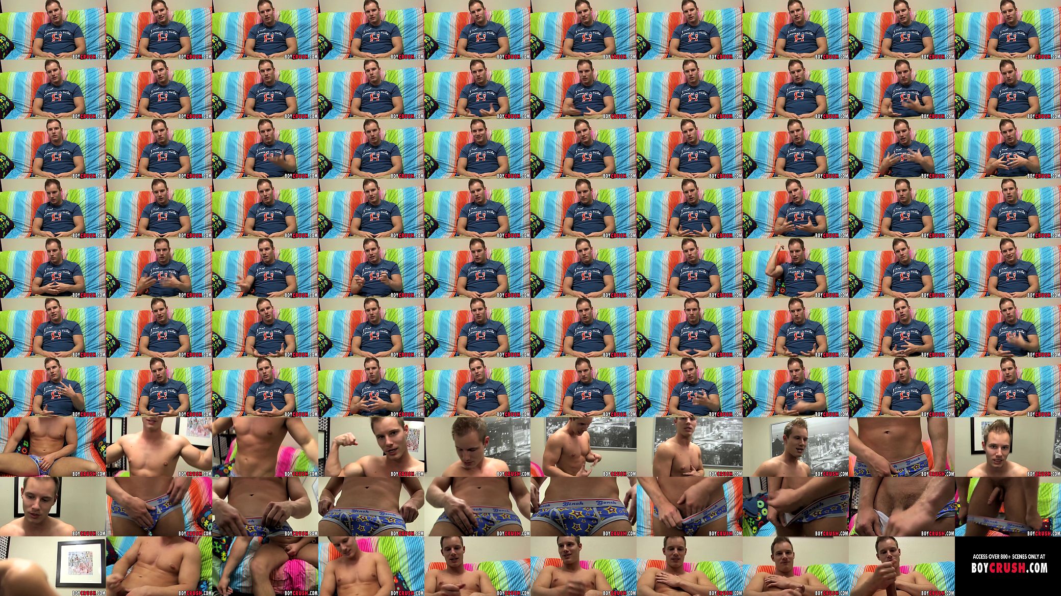 Interviewed jock works hard to make his dick squirt cum 预览图