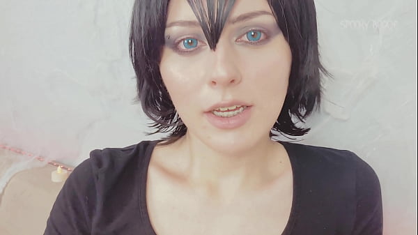 You and Mavis are alone in Dracula's castle and she wants you to fuck her and cum deep in her pussy on Halloween