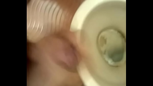 Masturbation in bathroom