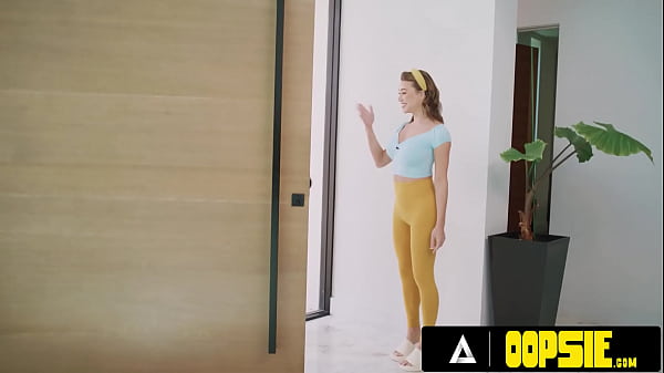 Download Video - OOPSIE - Trans Roommates Emma Rose & Ariel Demure Catch Their Neighbor Masturbating During Laundry