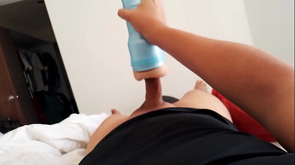Download Video - Fleshlight session&comma; jacking off my uncut cock&comma; cumming&period; September 3&comma; 2023&period;