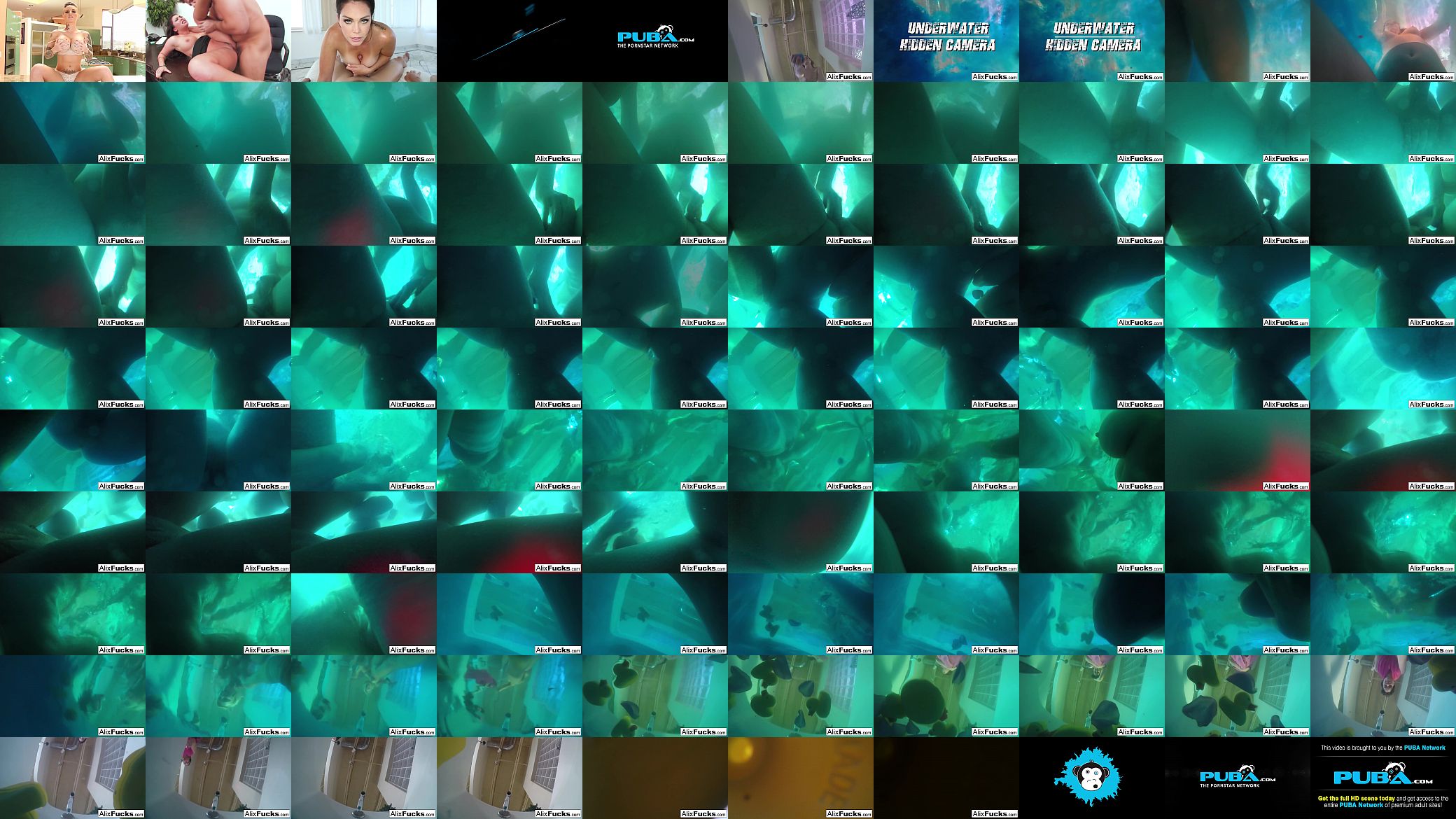 Underwater hidden camera lesbian fun with Alix &amp; Jenna 预览图