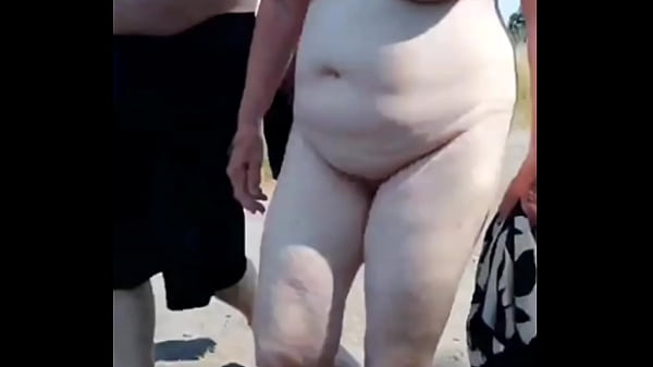 Hot Granny with 66 years.. Walked with me on a sunny day