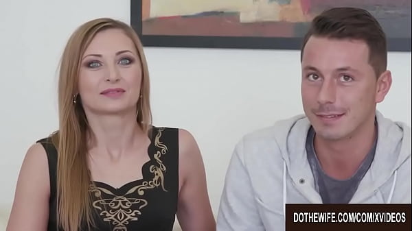 Download Video - Cuck Watches Blonde Luca Bella Riding a Big Dick and Taking It Deep