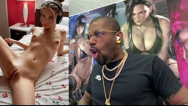 Tight White Bald Pussy Teen StepDaughter Training Her Pussy For StepDaddy, AI Generated