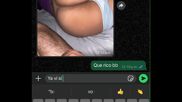 WhatsApp conversation with my neighbor's whore part 2