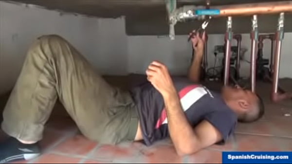 Real str8 worker serviced