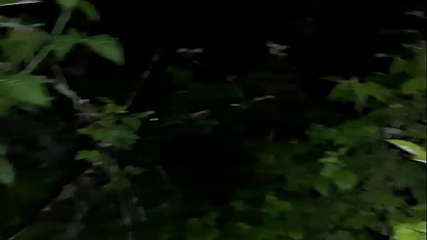 I masturbate in a public village toilet at night - Girls fly orgasm