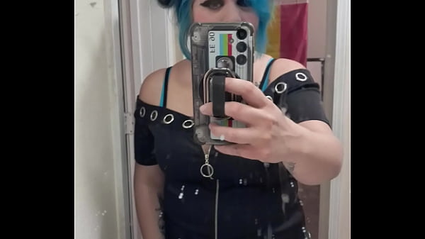 Cute Big Titty Goth Girl...