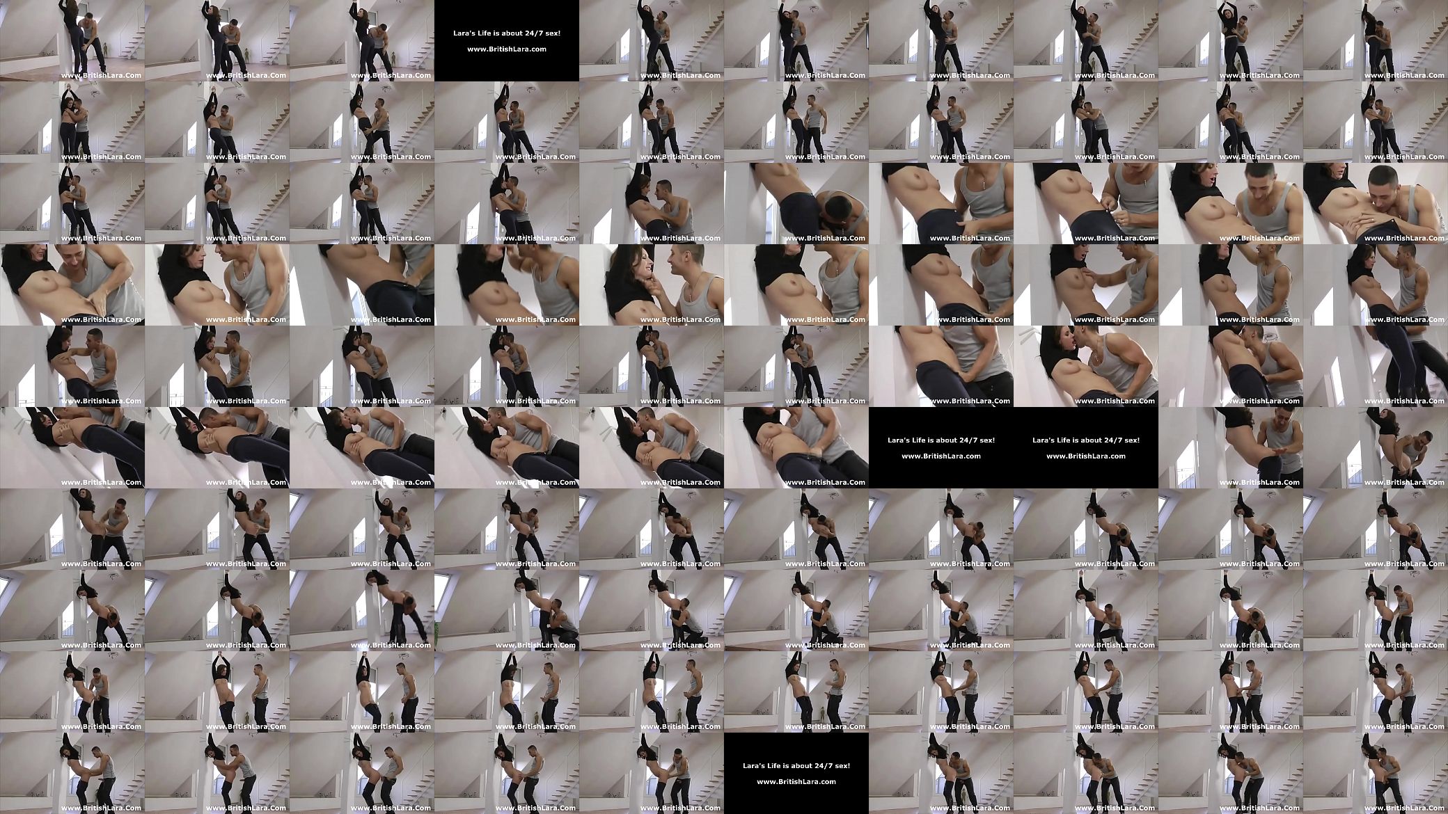 Young guy strips long haired British milf in bondage 预览图